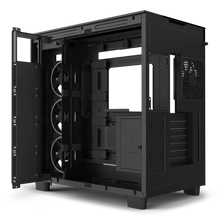 Load image into Gallery viewer, NZXT H9 ELITE MATTE BLACK DUAL CHAMBER MID TOWER CASE-CASE-Makotek Computers
