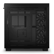 Load image into Gallery viewer, NZXT H9 FLOW MATTE BLACK DUAL CHAMBER MID TOWER CASE-CASE-Makotek Computers
