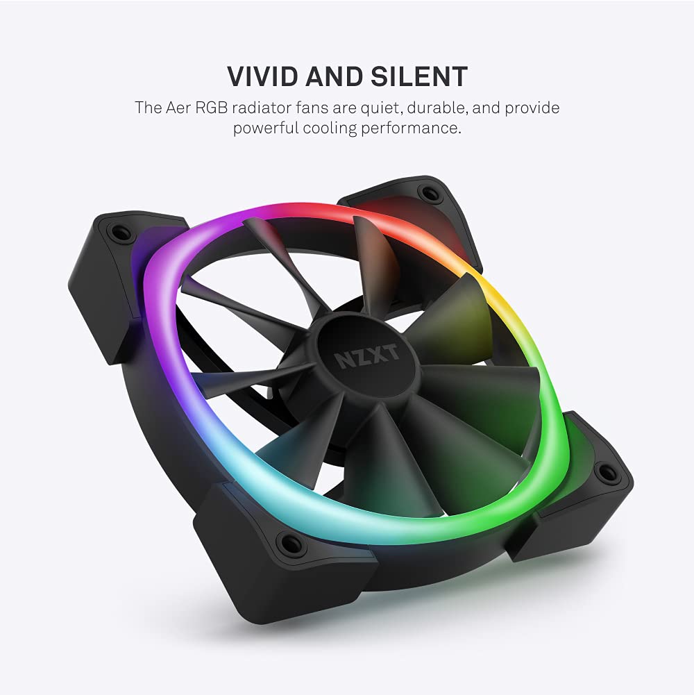 NZXT KRAKEN Z73 RGB 360MM - CUSTOMIZABLE LCD DISPLAY - IMPROVED PUMP - POWERED BY CAM V4 - RGB CONNECTOR - AER RGB 2 120MM RADIATOR FANS (3 INCLUDED) ‚Äì BLACK AIO RGB CPU LIQUID COOLER-LIQUID COOLER-Makotek Computers