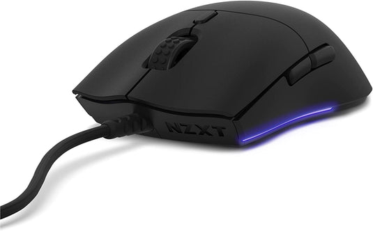 NZXT LIFT LIGHTWEIGHT AMBIDEXTROUS BLACK PC GAMING MOUSE-MOUSE-Makotek Computers