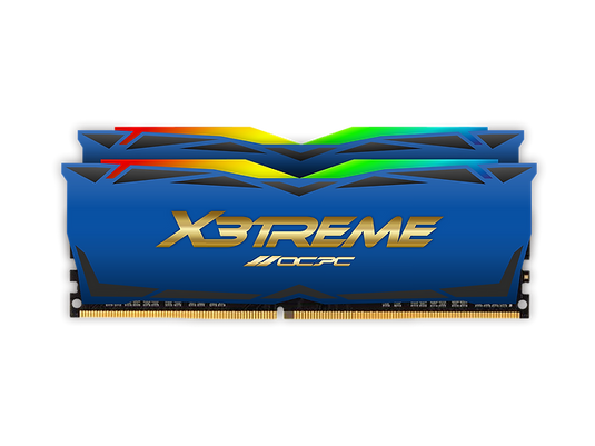 OCPC EXTREME RGB AURA | DDR4 | 16GB (2X8) | 3200 MHZ | BLUE | 12 MONTHS WARRANTY |MEMORY