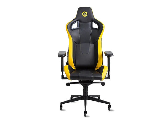 OCPC LOTUS LTD | PU LEATHER | 4D-ARMREST | ROLLER | ALU-BASE | YELLOW-BLACK | GAMING CHAIR