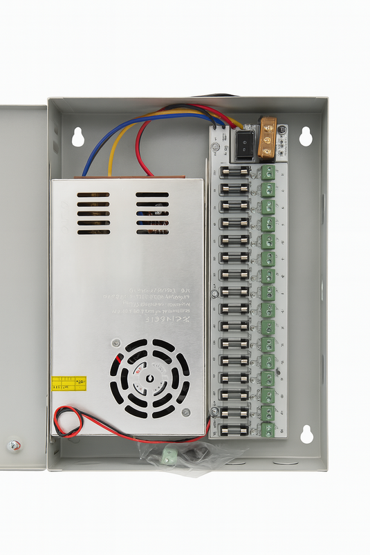 OEM QPSU-300-18CH CENTRALIZED | INPUT VOLTAGE: AC200-240V| FREQUENCY: 50/60Hz | OUTPUT VOLTAGE: 12VDC | OUTPUT CURRENT:30 AMPS |  POWER SUPPLY UNITS