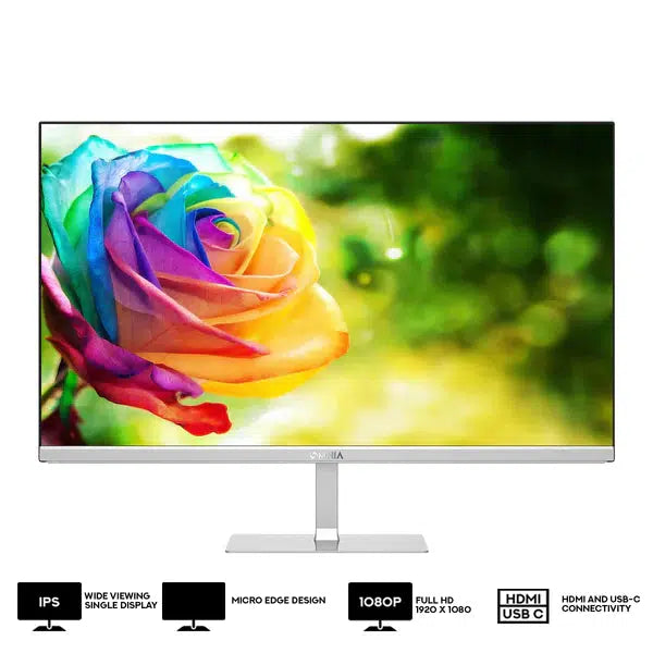 OMNIA O27IHC 27" FHD IPS 100HZ 1MS SILVER LED MONITOR-MONITOR-Makotek Computers