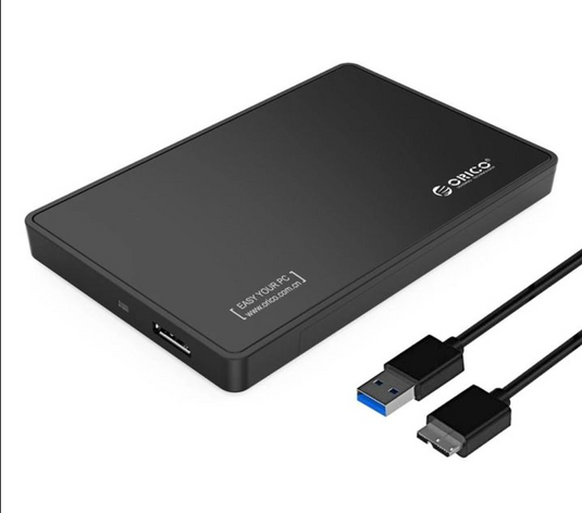 ORICO 2588US3-V1-BL-BP HDD ENCLOSURE | 2.5" HDD | USB3.0 | SATA3.0 | 2TB CAPACITY | BLUE | 6 MONTHS WARRANTY ENCLOSURE