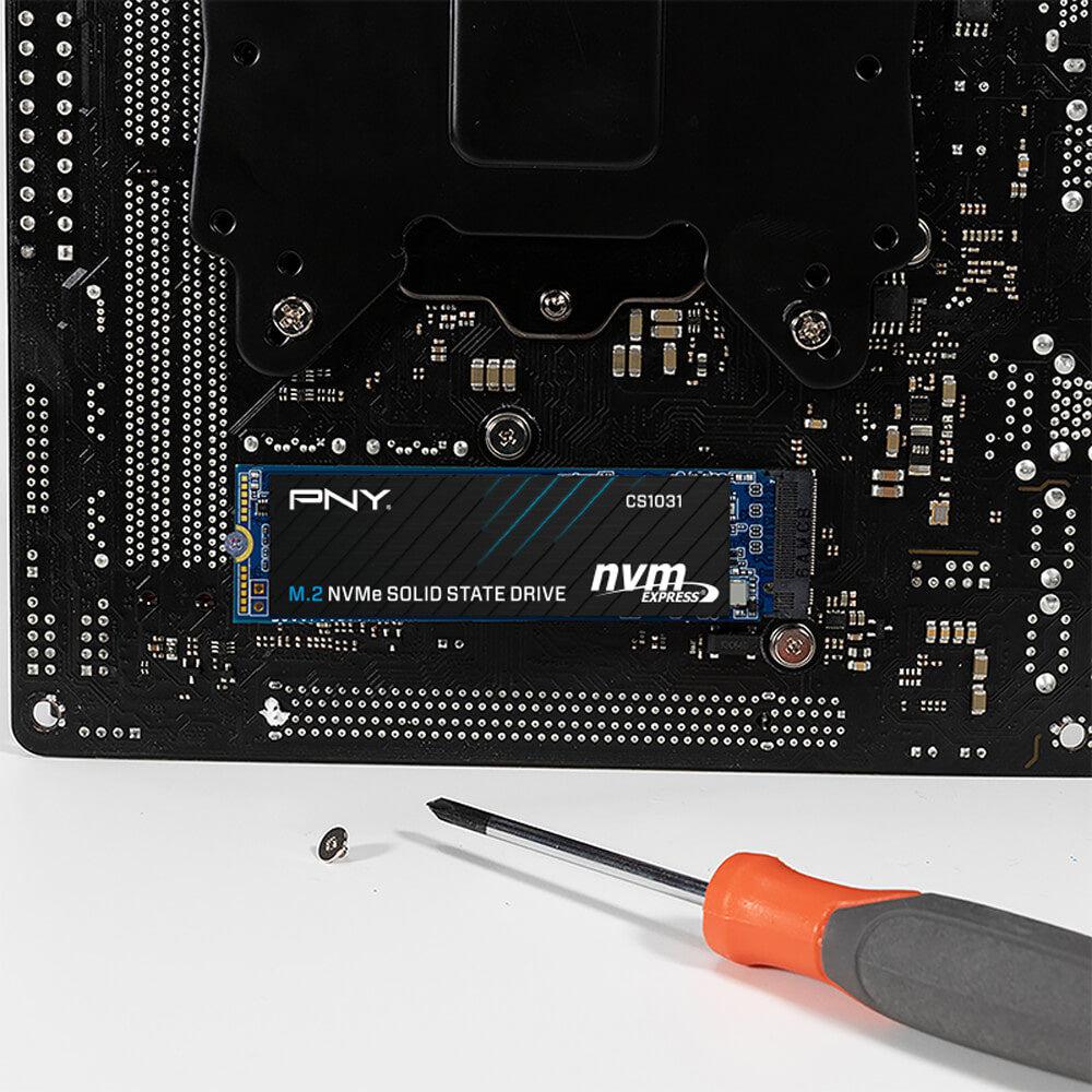 PNY CS1031 500GB NVME GEN 3 PCIE 3X4 SSD-SSD-Makotek Computers