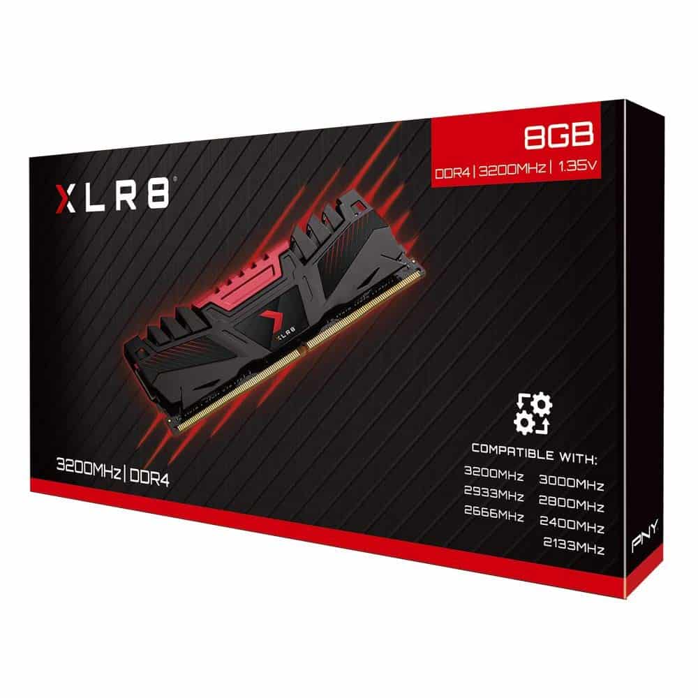 PNY XLR8 MD8GD4320016XR | 8GB | NON RGB | DDR4 | 3200MHZ | CL16
