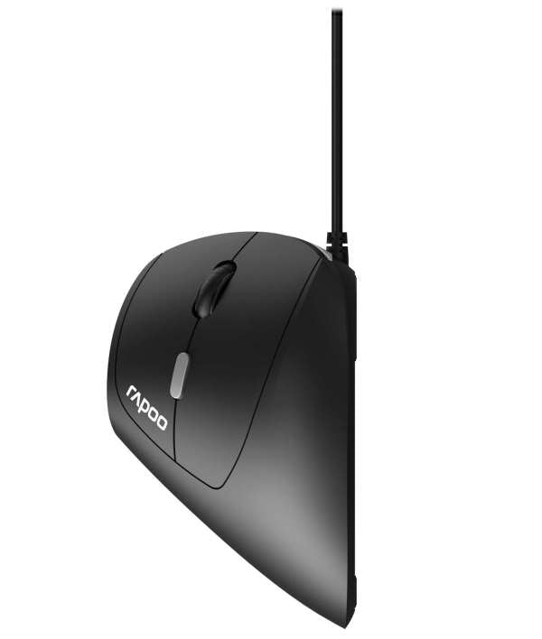 RAPOO EV200 SILENT WIRED ERGONOMIC MOUSE – Makotek Computer Sales Inc