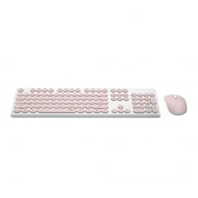 Load image into Gallery viewer, RAPOO X260S WIRELESS KEYBOARD AND MOUSE COMBO (2.4GHZ/ 1300 DPI MOUSE) PINK
