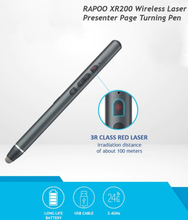 Load image into Gallery viewer, RAPOO XR200 WIRELESS LASER PRESENTER
