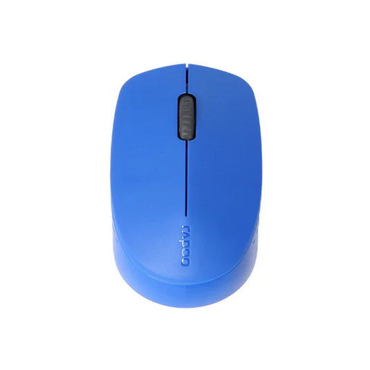 RAPOO M100S | BLUE | 1300 DPI | MULTI-MODE WIRELESS OPTICAL MOUSE | SILENT CLICK | CONNECT TO MULTIPLE DEVICES | 6 MONTHS WARRANTY MOUSE