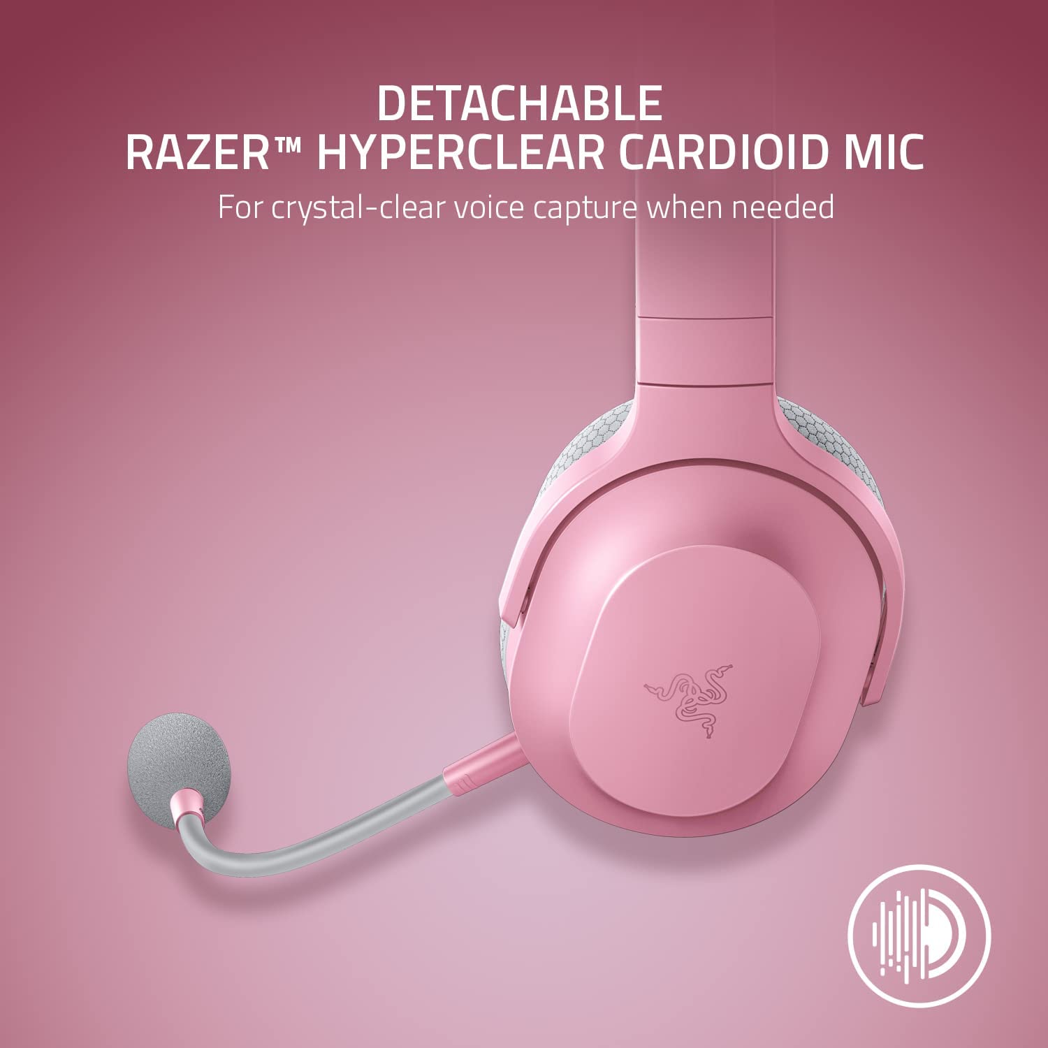 RAZER BARRACUDA X HEADSET (2022) | QUARTZ PINK | WIRELESS