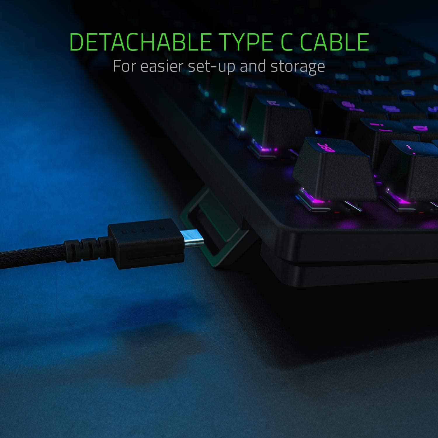 RAZER HUNTSMAN TOURNAMENT EDITION ‚Äì OPTICAL GAMING KEYBOARD (87 KEY) - US LAYOUT (ANSI) - FRML PACKAGING (LINEAR OPTICAL SWITCH) KEYBOARD-KEYBOARD-Makotek Computers