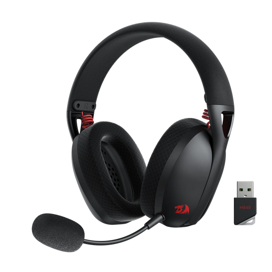 REDRAGON H848 IRE PRO BLACK WIRELESS | BLUETOOTH | WIRED HEADSET