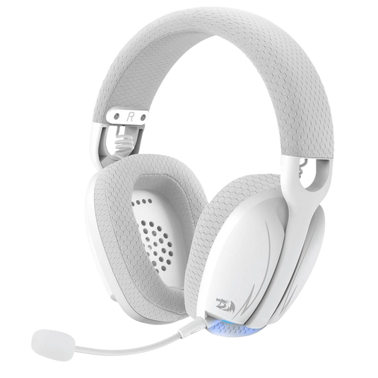 REDRAGON H878WG WHITE | WIRELESS GAMING HEADSET | MULTI-PLATFORMS HEADPHONE | 6 MONTHS WARRANTY HEADSET