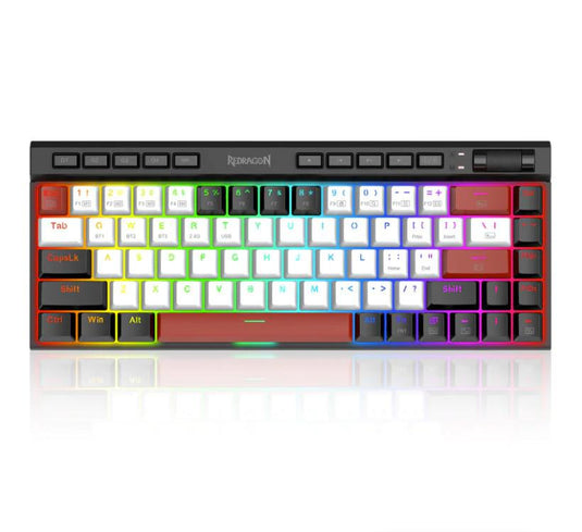 REDRAGON K635WBR-RGB-PRO MAGIC WAND MINI PRO HOT SWAPPABLE WIRED/WIRELESS MECHANICAL KEYBOARD-KEYBOARD-Makotek Computers