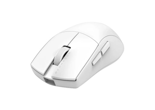 REDRAGON M916W-LIT-1K | WHITE | KING LITE | TRI-MODE | WIRED | 2.4GHZ | BLUETOOTH ADJUSTABLE DPI UP TO 8,000 | ERGONOMIC DESIGN | 5 PROGRAMMABLE BUTTONS |  6 MONTHS WARRANTY MOUSE