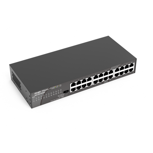 RUIJIE RG-ES124GD 24-PORT 10/100/1000MBPS UNMANAGED SWITCH