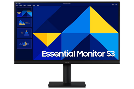 SAMSUNG LS22D300GAEXXP 22" FHD (1920x1080) 100HZ 5MS GTG IPS ESSENTIAL 12 MONTHS WARRANTY MONITOR