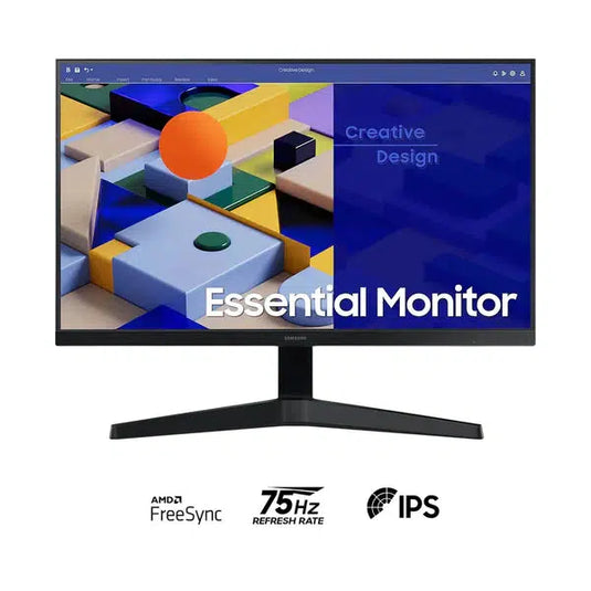 SAMSUNG S3 LS27C310EAEXXP 27" FHD IPS 75HZ ESSENTIAL MONITOR-MONITOR-Makotek Computers