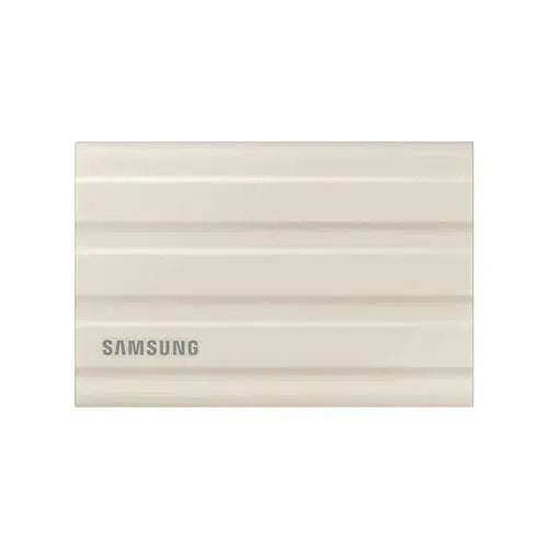 SAMSUNG T7 SHIELD MU-PE1T0K/WW 1TB BEIGE PORTABLE SSD EXTERNAL DRIVE-PORTABLE HARD DRIVE-Makotek Computers