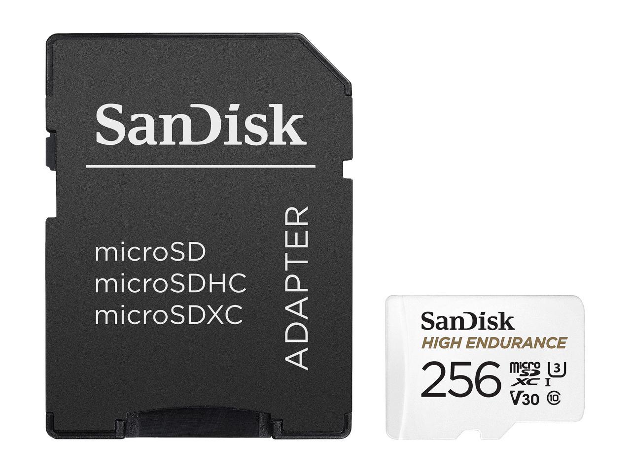SANDISK 256GB HIGH ENDURANCE MICROSDXC MICRO SD MEMORY CARD-SD CARD-Makotek Computers