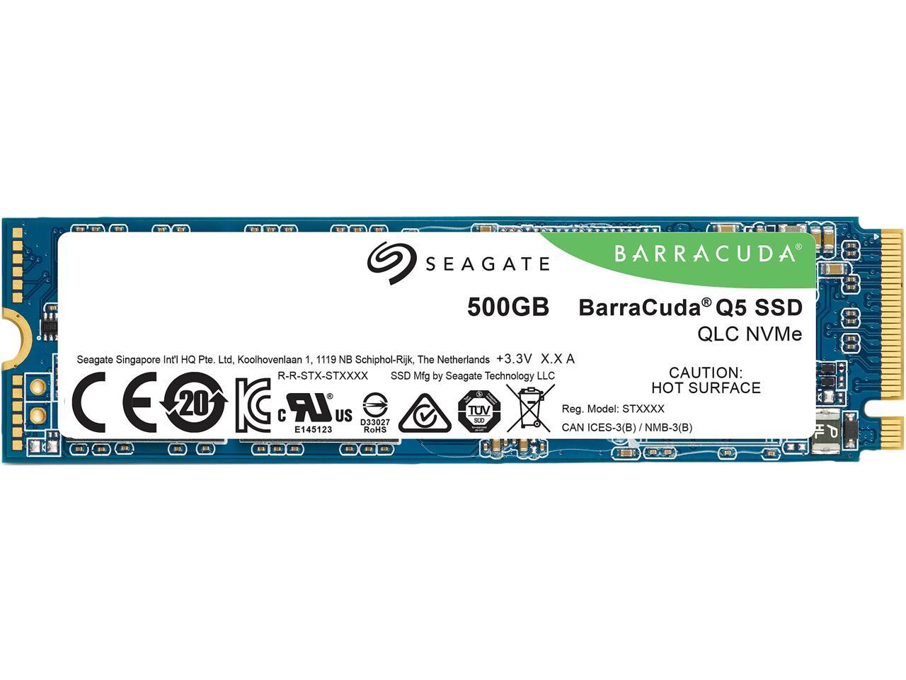 SEAGATE BARRACUDA Q5 500GB M.2 NVME SSD-Solid State Drive-Makotek Computers