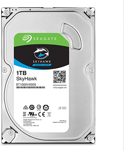 SEAGATE SKYHAWK 1TB SURVEILLANCE HARD DRIVE-HDD-Makotek Computers