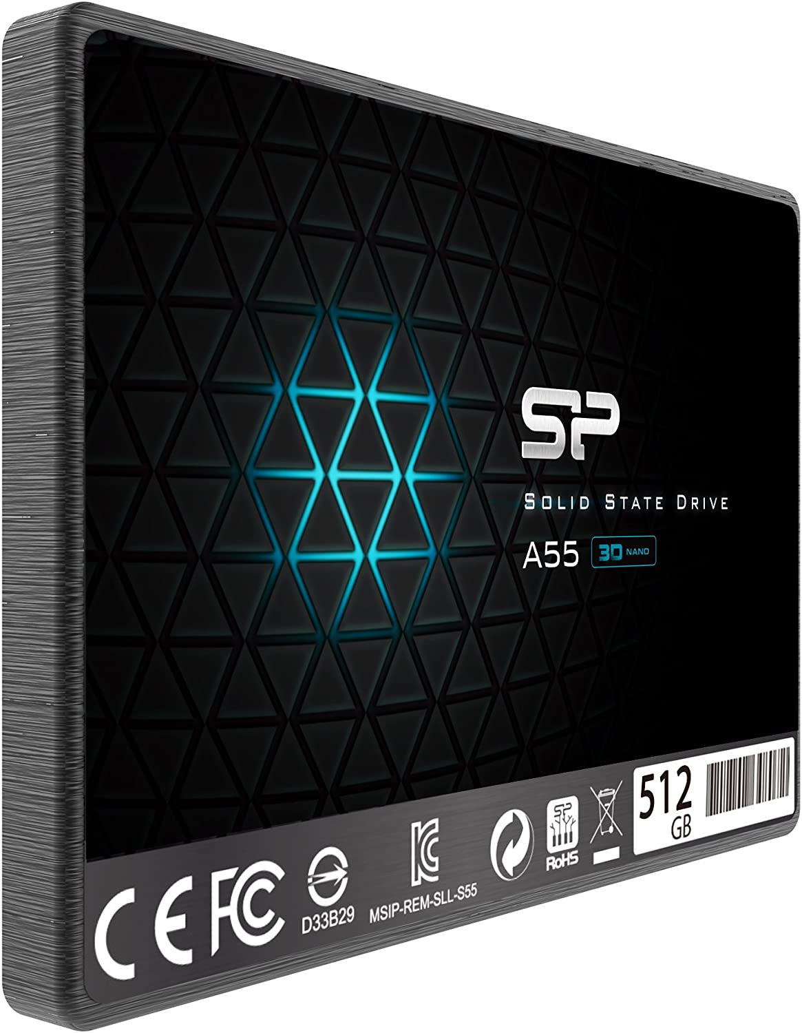 SILICON POWER 2.5"SATA SSD A55 512GB SOLID STATE DRIVE-SOLID STATE DRIVE-Makotek Computers