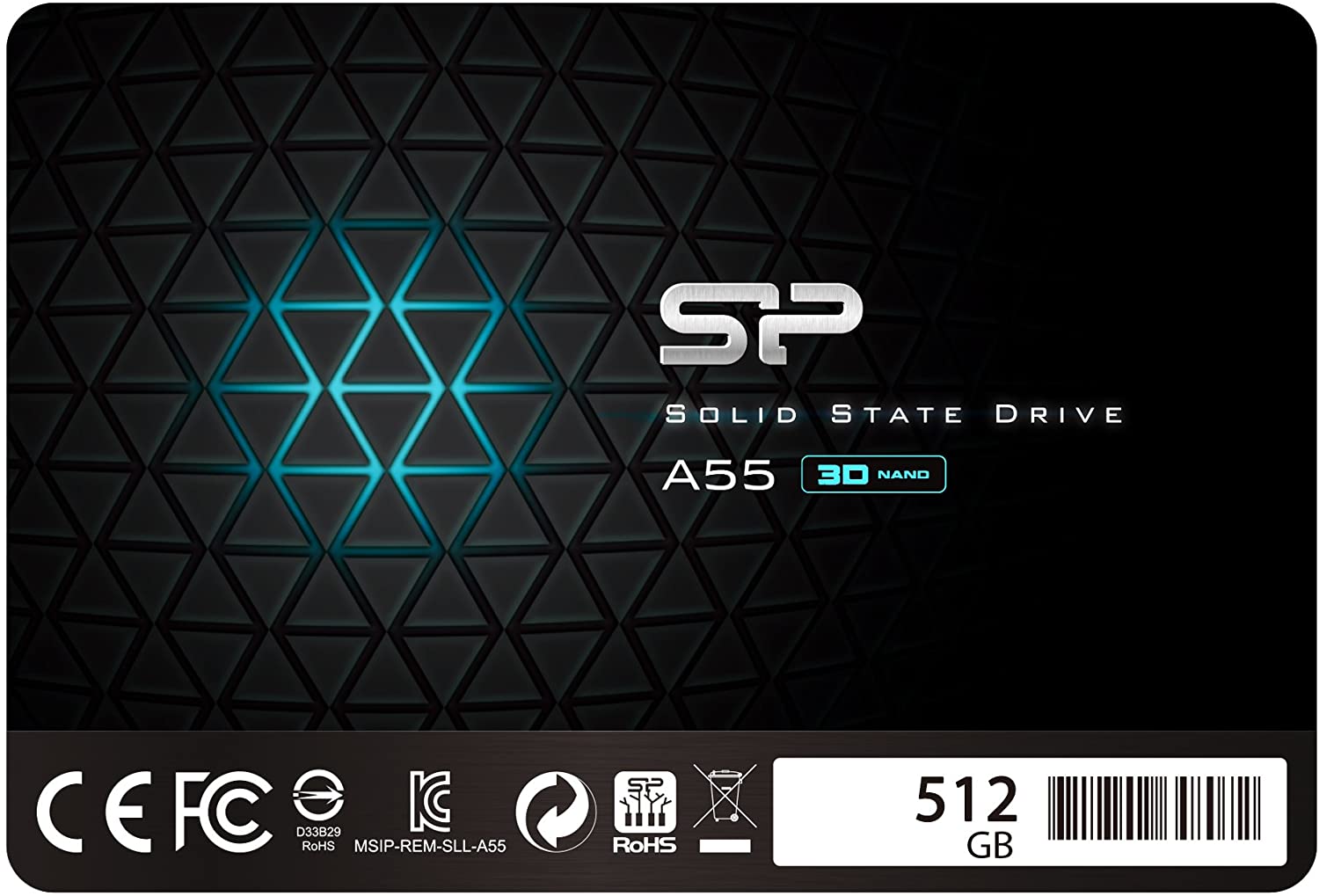 SILICON POWER 2.5"SATA SSD A55 512GB SOLID STATE DRIVE-SOLID STATE DRIVE-Makotek Computers
