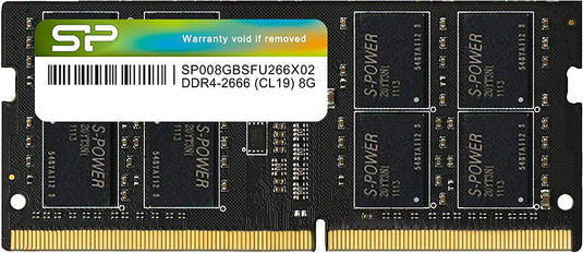SILICON POWER 8GB DDR4-2666 CL19 SODIMM MEMORY-MEMORY-Makotek Computers