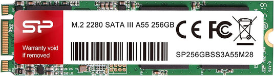 SILICON POWER A55 256GB M.2 2280 SATA SSD-SSD-Makotek Computers