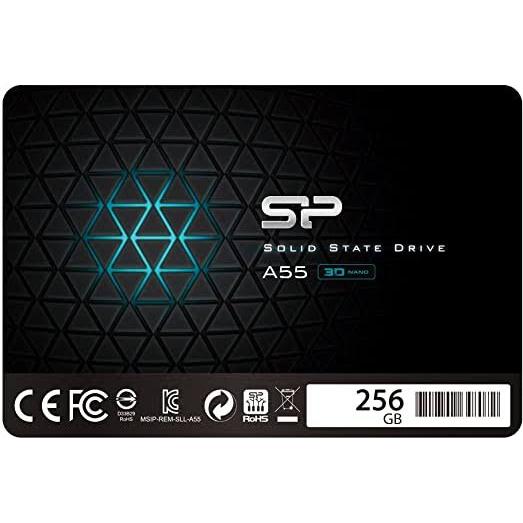 SILICON POWER (SP) A55 256GB 2.5 SATA 3D NAND SOLID STATE DRIVE-SOLID STATE DRIVE-Makotek Computers