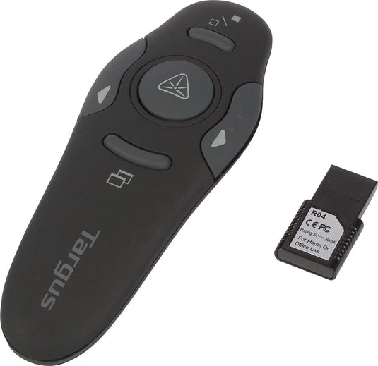 TARGUS  AMP16AP  P16 BLACK | WIRELESS PRESENTER REMOTE | 2.4GHZ WIRELESS CONNECTION | LED |  6 MONTHS WARRANTY POINTER