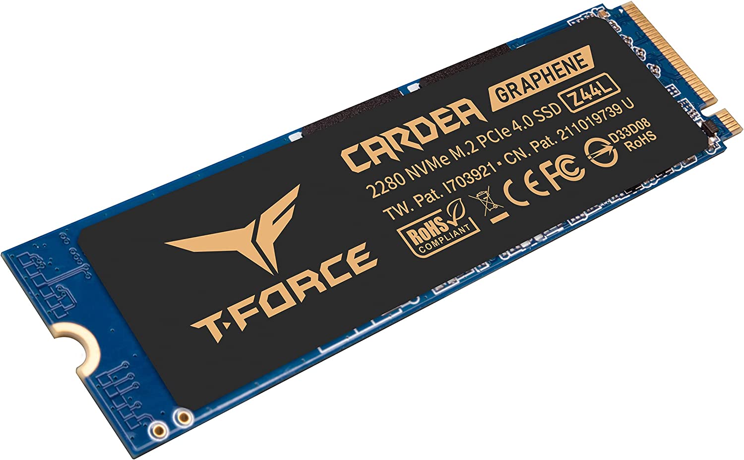 TEAMGROUP CARDEA Z44L 1TB M.2 PCIE GEN4x4 NVME 1.4 SSD-SSD-Makotek Computers