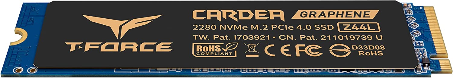 TEAMGROUP CARDEA Z44L 1TB M.2 PCIE GEN4x4 NVME 1.4 SSD-SSD-Makotek Computers