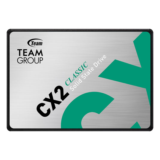 TEAMGROUP CX2 CLASSIC  256GB T253X6256G0C101  | 256GB | 2.5" SSD | SATA III |  12 MONTHS WARRANTY STORAGE