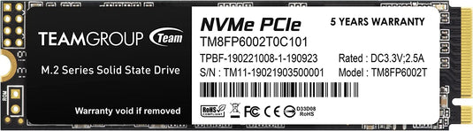 TEAMGROUP MP33 M.2-2280 2TB NVME PCIe GEN3 SSD SOLID STATE DRIVE-SOLID STATE DRIVE-Makotek Computers