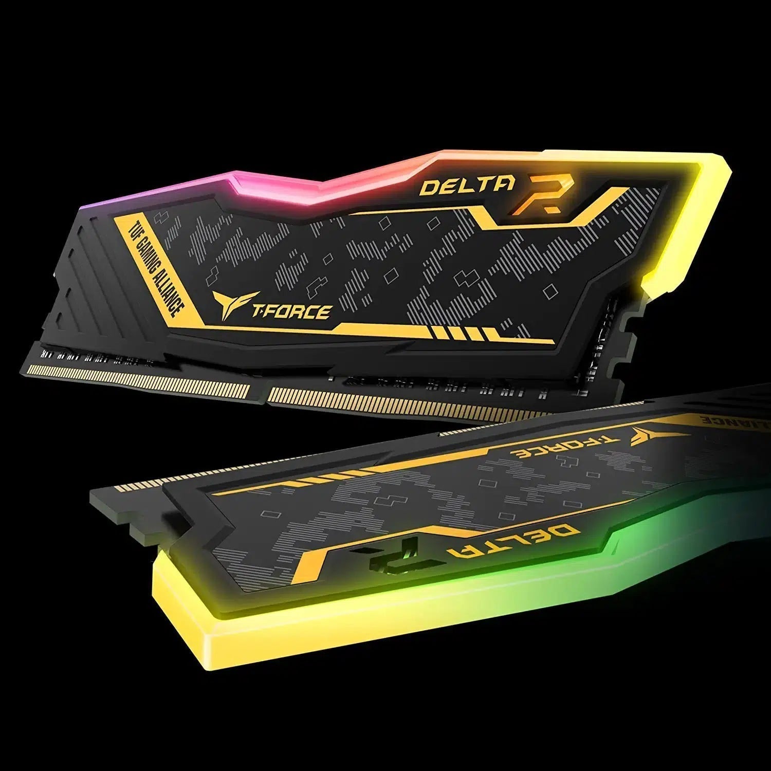 TEAMGROUP T-FORCE DELTA TUF GAMING RGB DDR4 3200 CL16 16GB(2x8GB) MEMORY-MEMORY-Makotek Computers