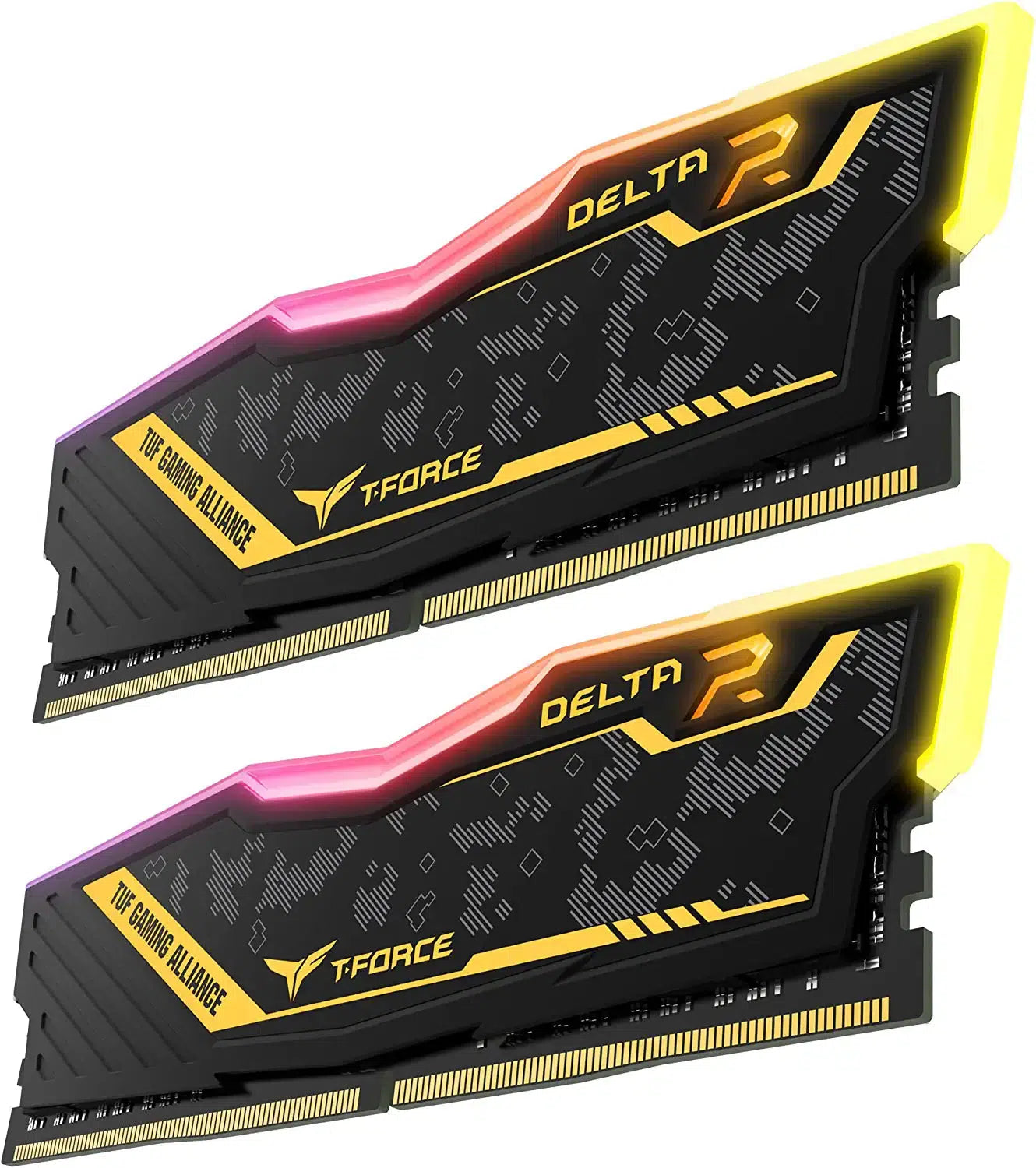 TEAMGROUP T-FORCE DELTA TUF GAMING RGB DDR4 3200 CL16 16GB(2x8GB) MEMORY-MEMORY-Makotek Computers