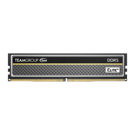 TEAMGROUP TEAM ELITE PLUS U-DIMM MEMORY | DDR5 | 5200 MHZ | SINGLE | 8GB X1 |CL42 | BLACK | 12 MONTHS WARRANTY MEMORY