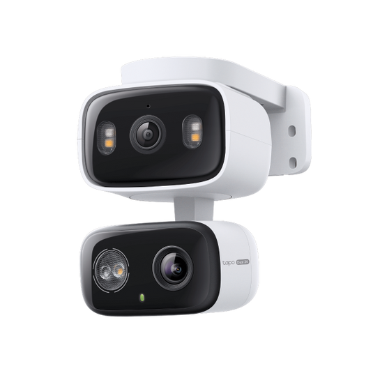 TP-LINK TAPO C246D INDOOR/OUTDOOR DUAL LENS PAN/TILT | 2K(2304 x 1296) & (2304 x 1296) 2.4GHz  HORIZONTAL 360°| 6 MONTHS WARRANTY CCTV