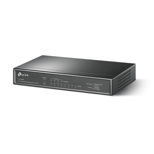 TP-LINK TL-SG1008P 8-PORT GIGABIT DESKTOP SWITCH WITH 4-PORT POE+ | 8× 10/100/1000 MBPS RJ45 PORTS |  12 MONTHS WARRANTY SWITCH