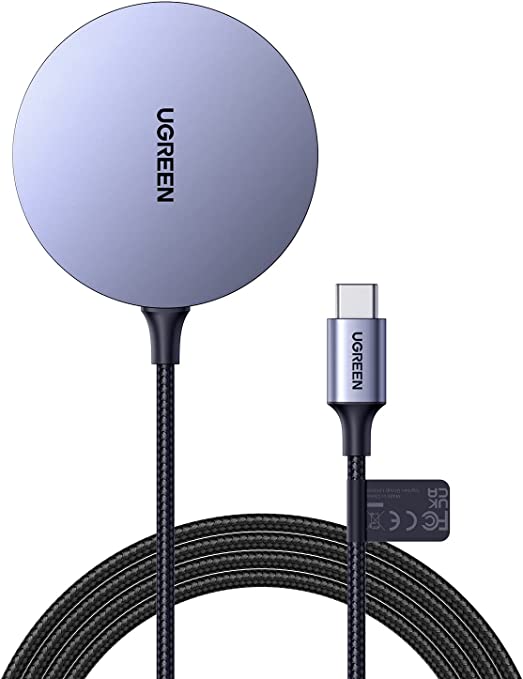 UGREEN CD245/30233 15W MAGNETIC WIRELESS CHARGER (FOR IPHONE) CABLE-CABLE-Makotek Computers