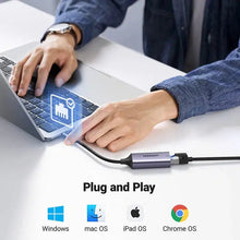 Load image into Gallery viewer, UGREEN CM199/50737 USB-C 3.1 GEN1 TO GIGABIT 10CM ETHERNET ADAPTER-ADAPTER-Makotek Computers
