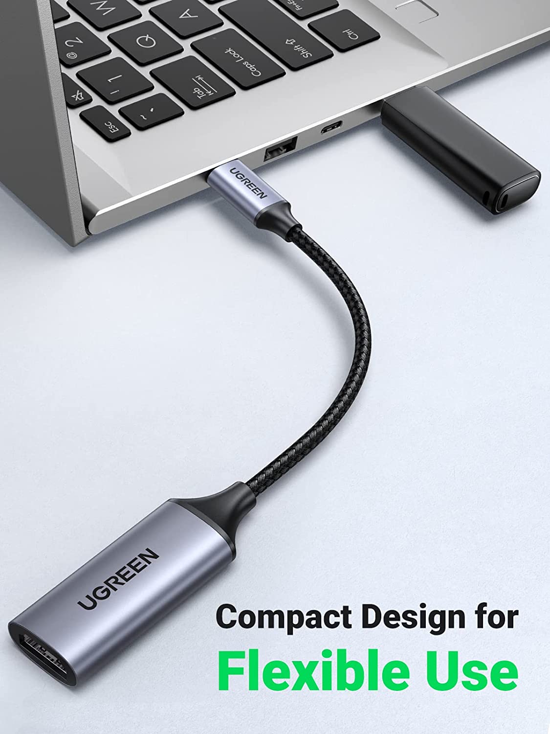 UGREEN CM297/70444 USB-C TO HDMI FEMALE ADAPTER-ADAPTER-Makotek Computers