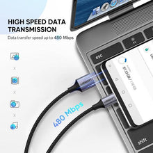 Load image into Gallery viewer, UGREEN US288/60127 USB-C MALE TO USB 2.0 A (1.5M) MALE CABLE-CABLE-Makotek Computers
