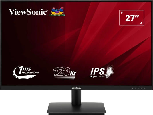 VIEWSONIC VA270A-H 27" MONITOR | 120 HZ | 1MS MPRT | FHD 1920 x 1080 | SUPER CLEAR IPS PANEL | 12 MONTHS WARRANTY MONITOR