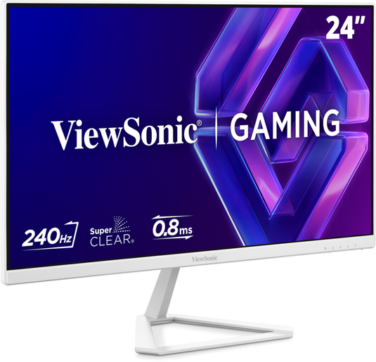 VIEWSONIC VX24G30-W 24" WHITE , 240Hz, (1920 x 1080) FHD | IPS, 0.8MS (MPRT)| 12 MONTHS WARRANTY MONITOR