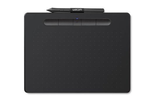 WACOM CTL-4100WL/K0-C BK INTUOS | BLACK | WITH BLUETOOTH | ELECTRO MAGNETIC RESONANCE TECHNOLOGY | SMALL | PRESSURE SENSITIVITY | BATTERY FREE PEN | CREATIVE PEN DISPLAY TABLET